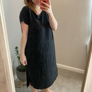 Long black dress